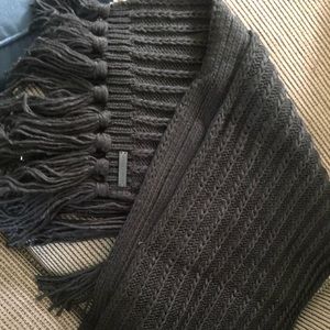 NWT Rebecca Minkoff black knit scarf